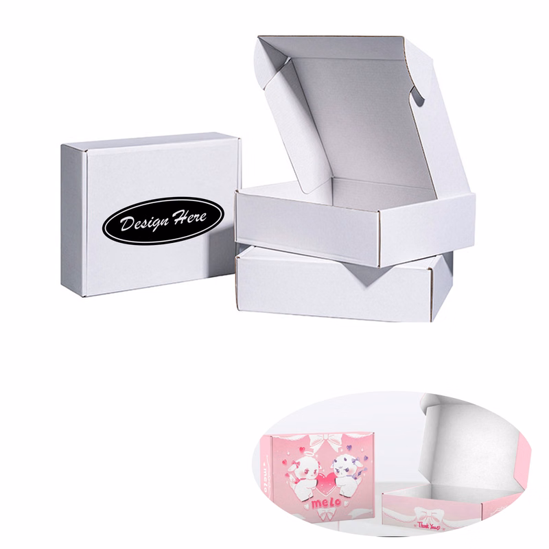 Corrugated cardboard Colored Carton Packaging Box