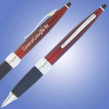 TWIST ACTION BALLPOINT PEN-RED