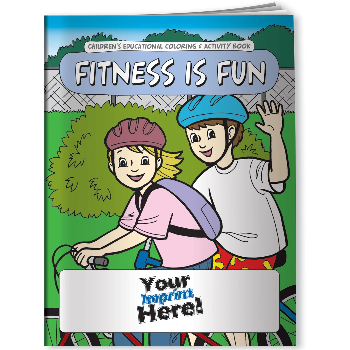 Coloring Book - Fitness is Fun 1