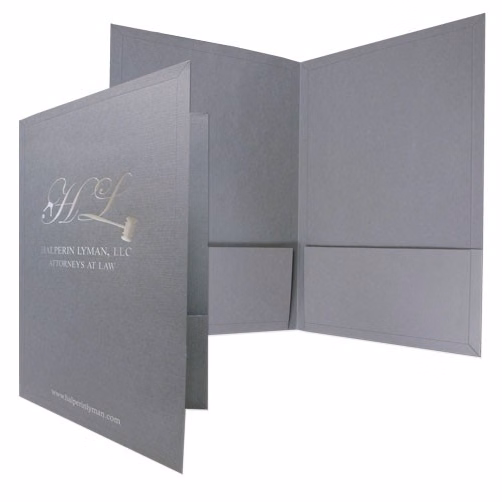 Conformer Expansion Legal Folder with Foil Stamped Imprint