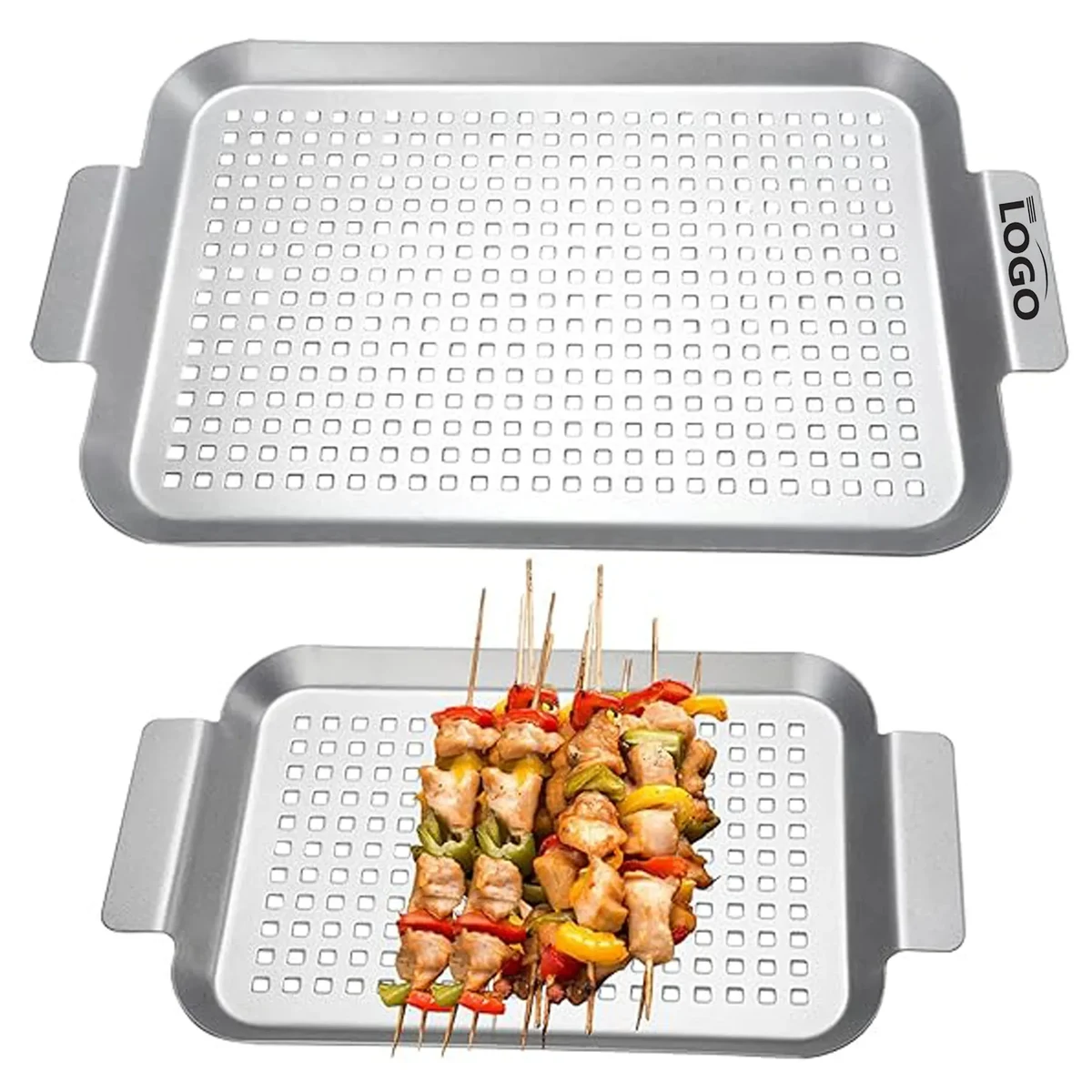 Nonstick Grilling Grill Tray 1