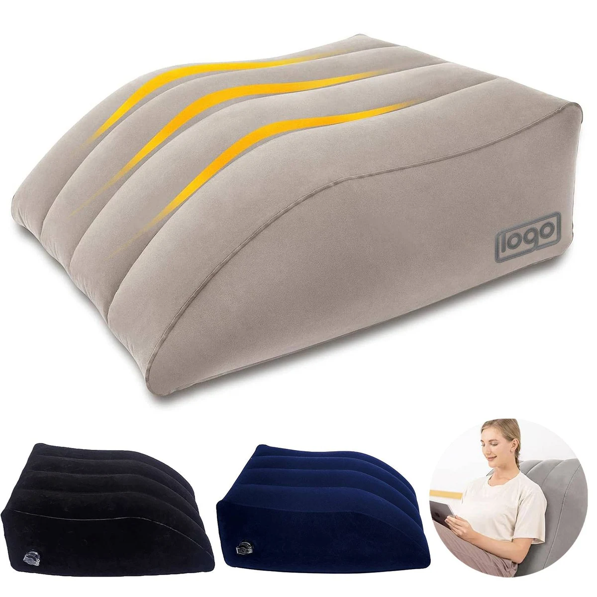 Inflatable Footrest For Relaxation And Fatigue Relief 1