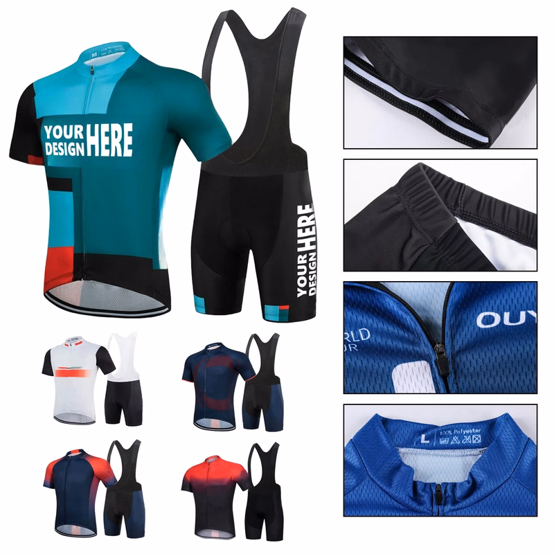 Short Sleeve Cycling Jersey Shirt Set