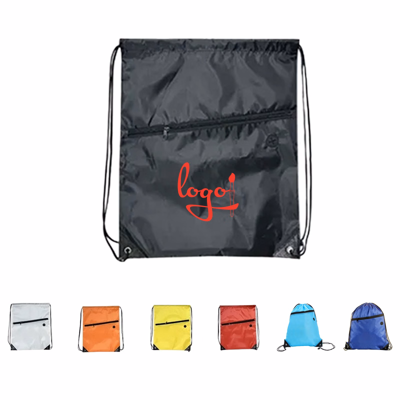 210D Polyester Strap for Backpack with Earphone Hole and Zipper