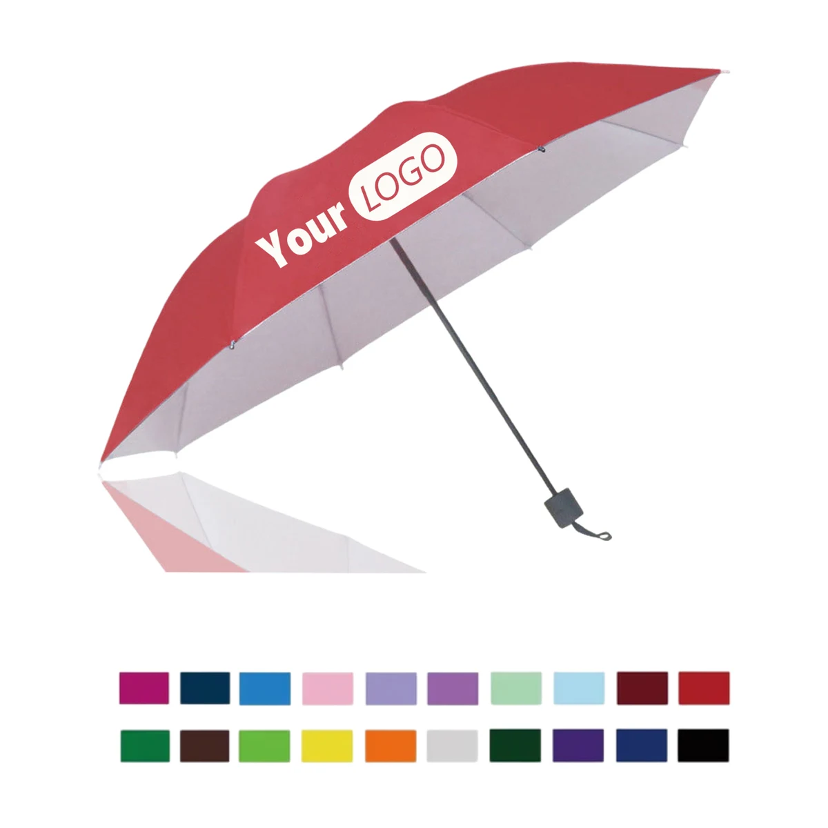 Compact Bright Umbrella for Both Sunny and Rainy Day 1