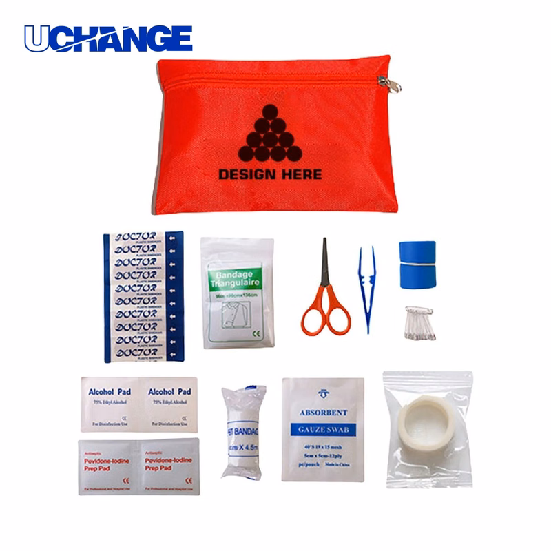 Emergency 10-Piece First Aid Kit Set Organizer