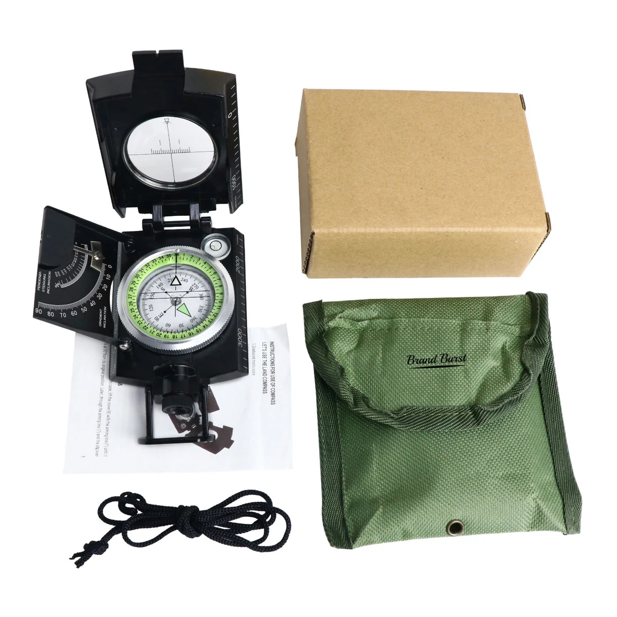 Professional Metal Waterproof Compass 1