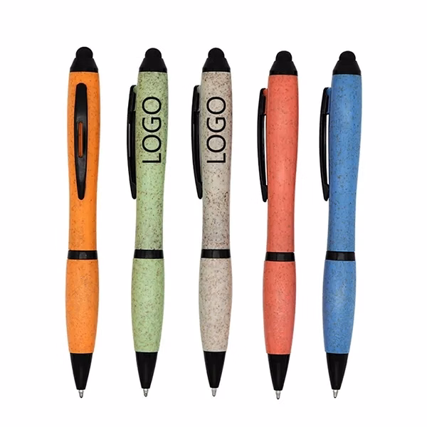 Nash Wheat Straw Ballpoint Stylus Pen