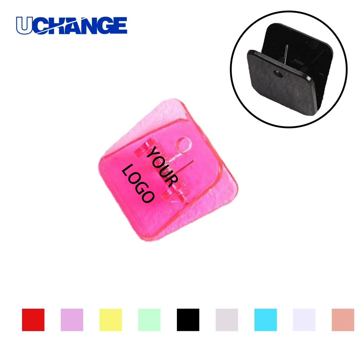 Acrylic Office Binder Clip 1