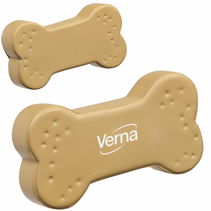 PU Foam Dog Treat Shaped Stress Reliever Toys