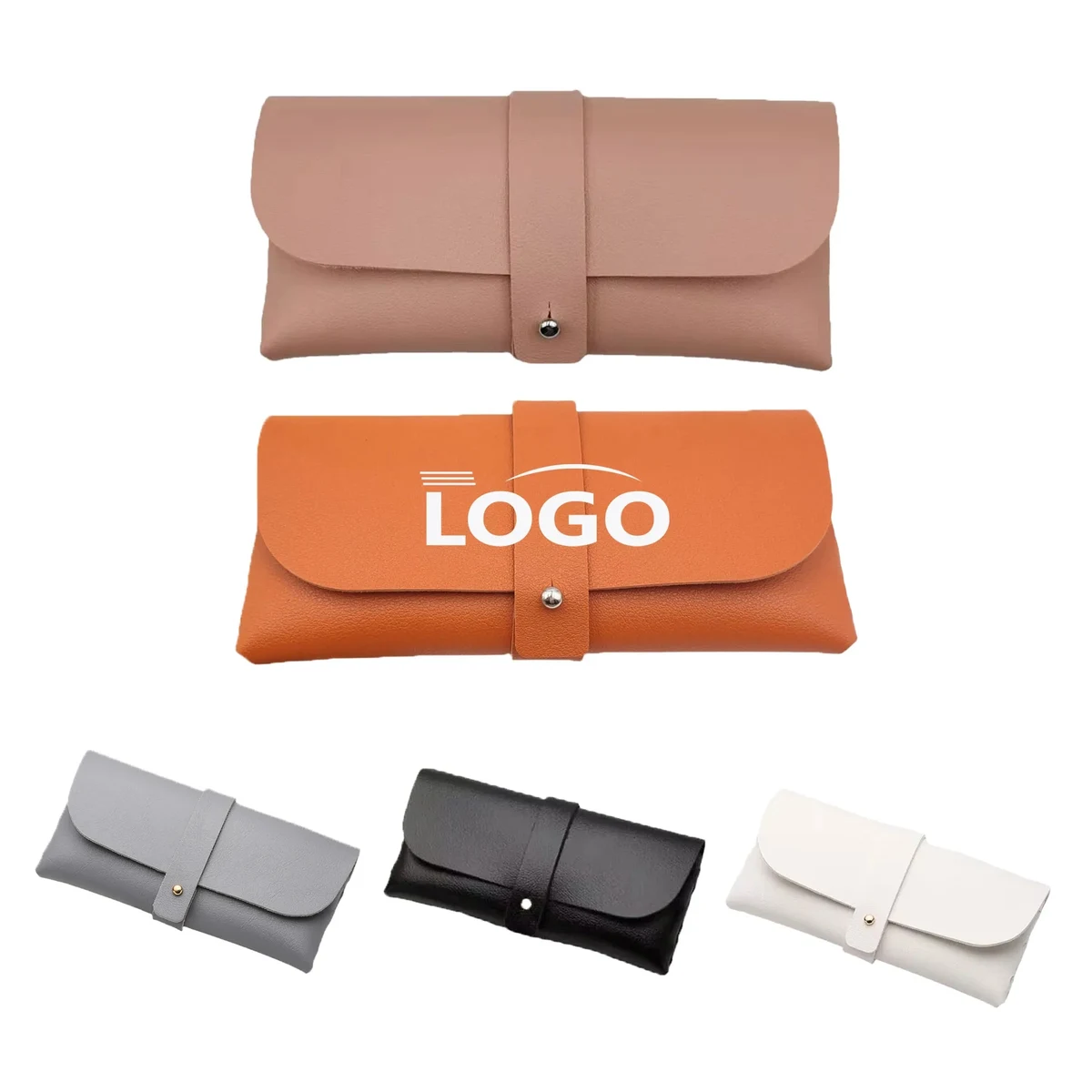 Portable Soft Leather Sunglasses Bag 1