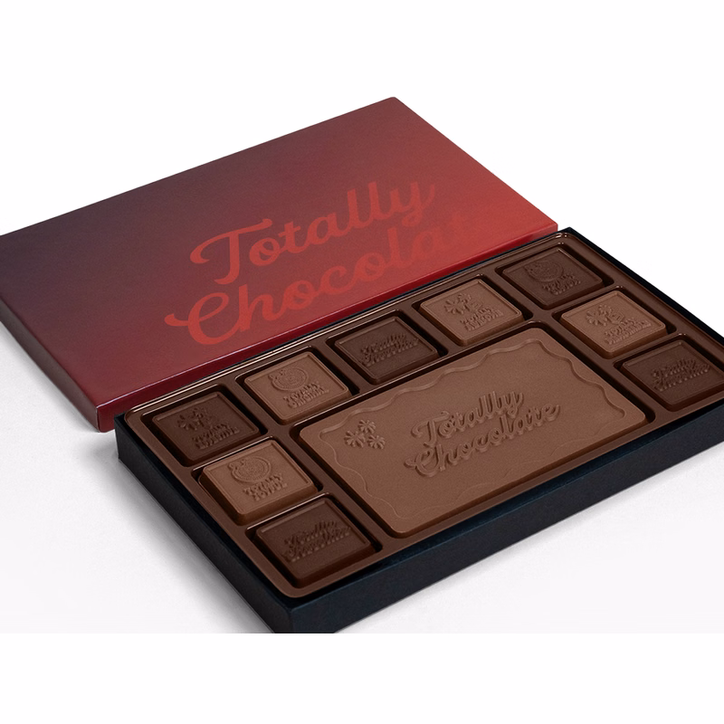 10-Piece Peppermint Bark Ensemble Gift Set with Classic Custom Packaging