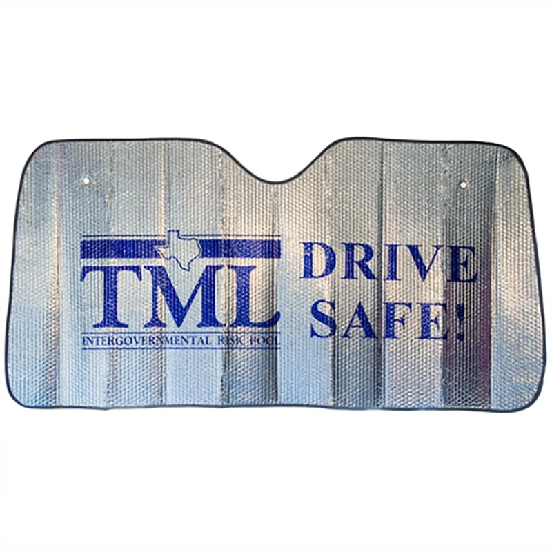 58 X 27 Inch Accordian Fold Mylar Sun Shades 1