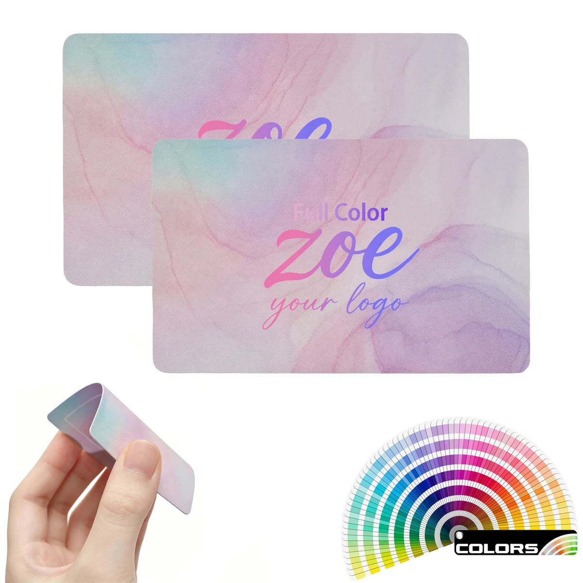 Custom PVC Business Cards MOQ 50 1