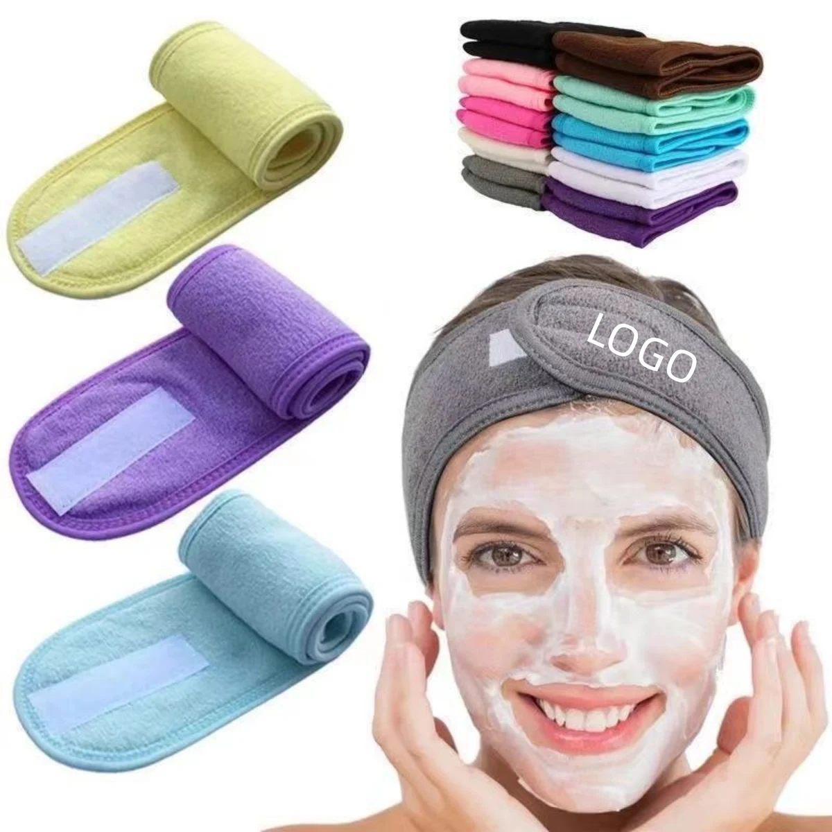 Spa Facial Headband Make Up Wrap 1