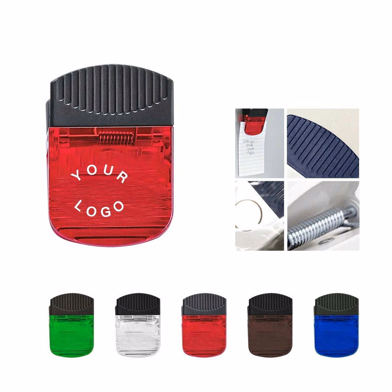 Plastic Memo Holder with Strong Magnet Back