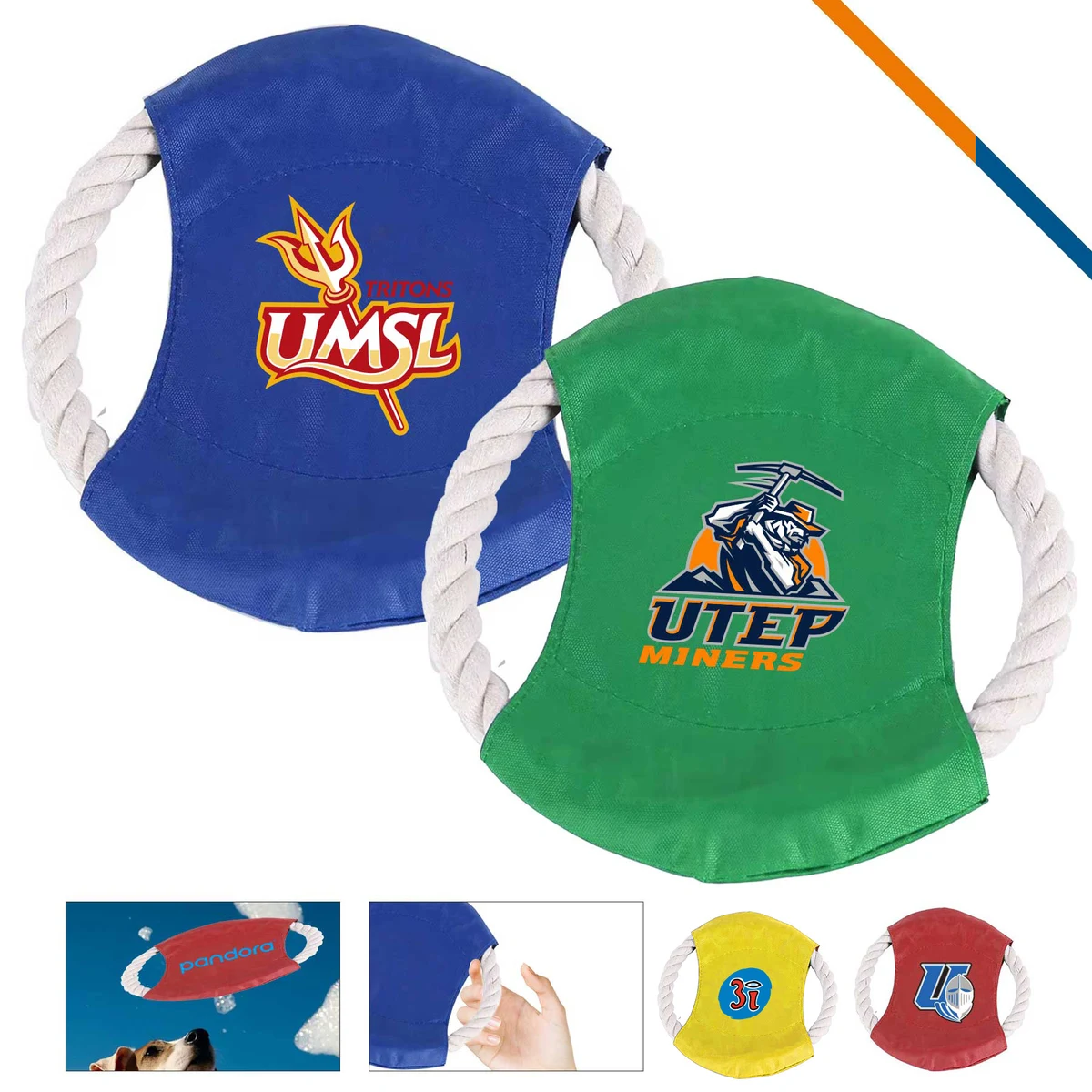 Lillie Pet Cotton Cord Flying Disc 1