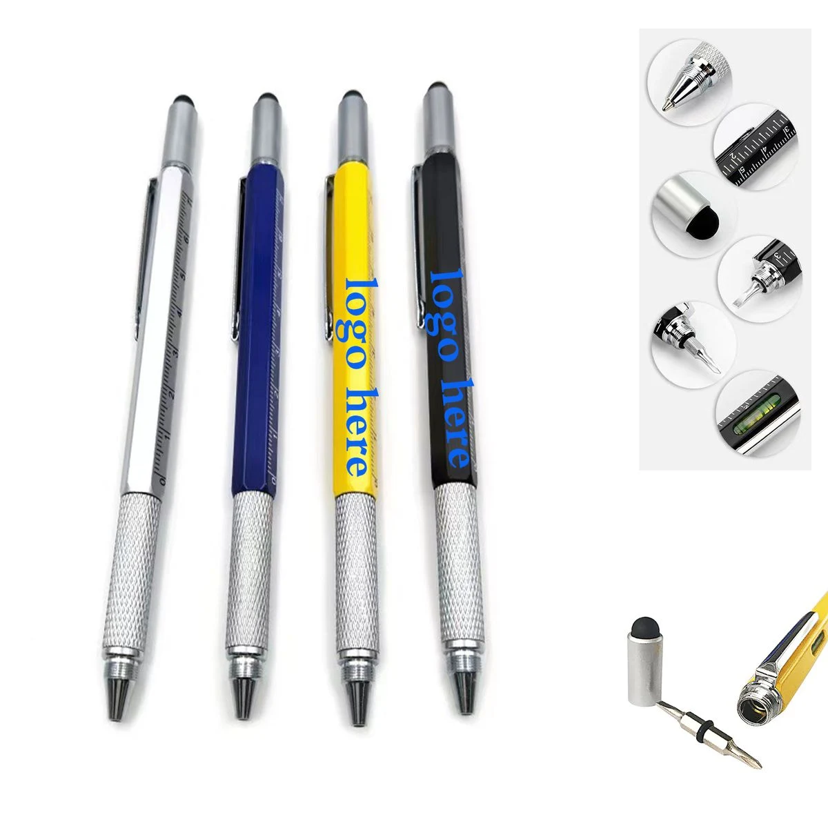 6 IN 1 MULTI FUNCTIONAL STYLUS TOOL PEN 1