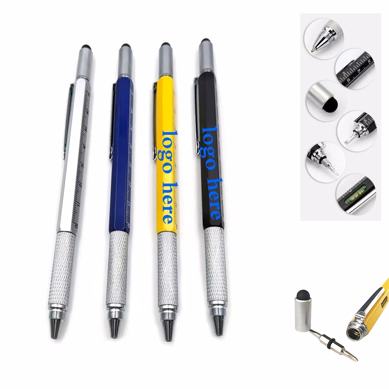 6 IN 1 MULTI FUNCTIONAL STYLUS TOOL PEN