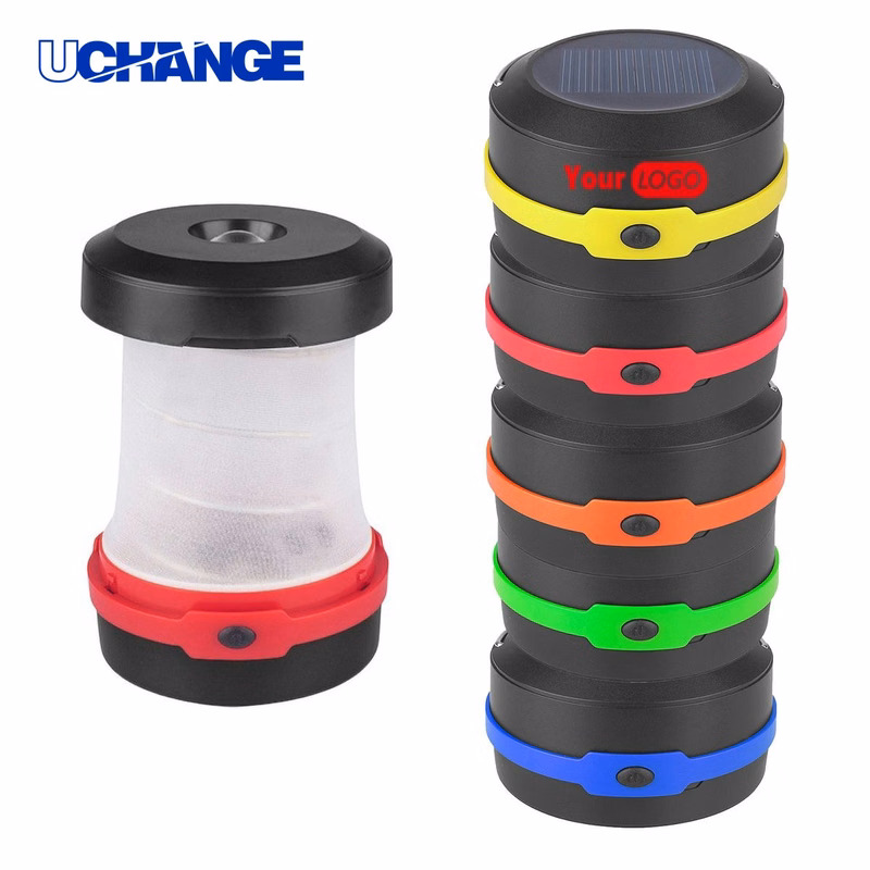 Solar LED Camping Lantern Phone Charger
