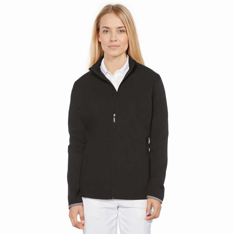 Long Sleeve Opti-Repel Full-Zip Wind Jacket
