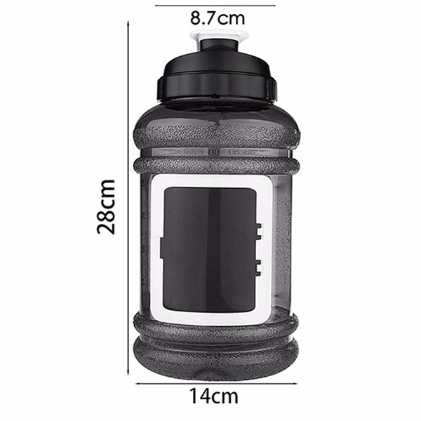 2.2L Water Jug Large Bottle Front Card Holder