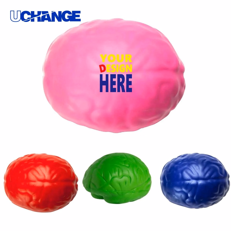 Brain-Shaped Stress Reliever Toy