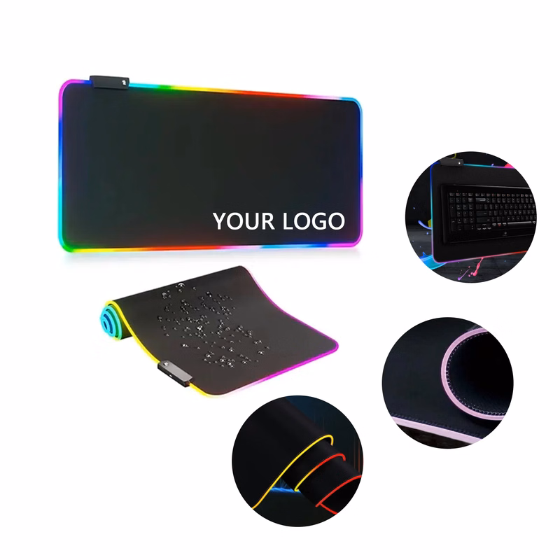 MOQ 50 Esports LED Light-Up Mouse Pad