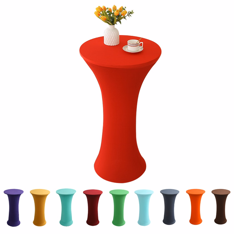 Elastic Fitted Highboy Table Cover