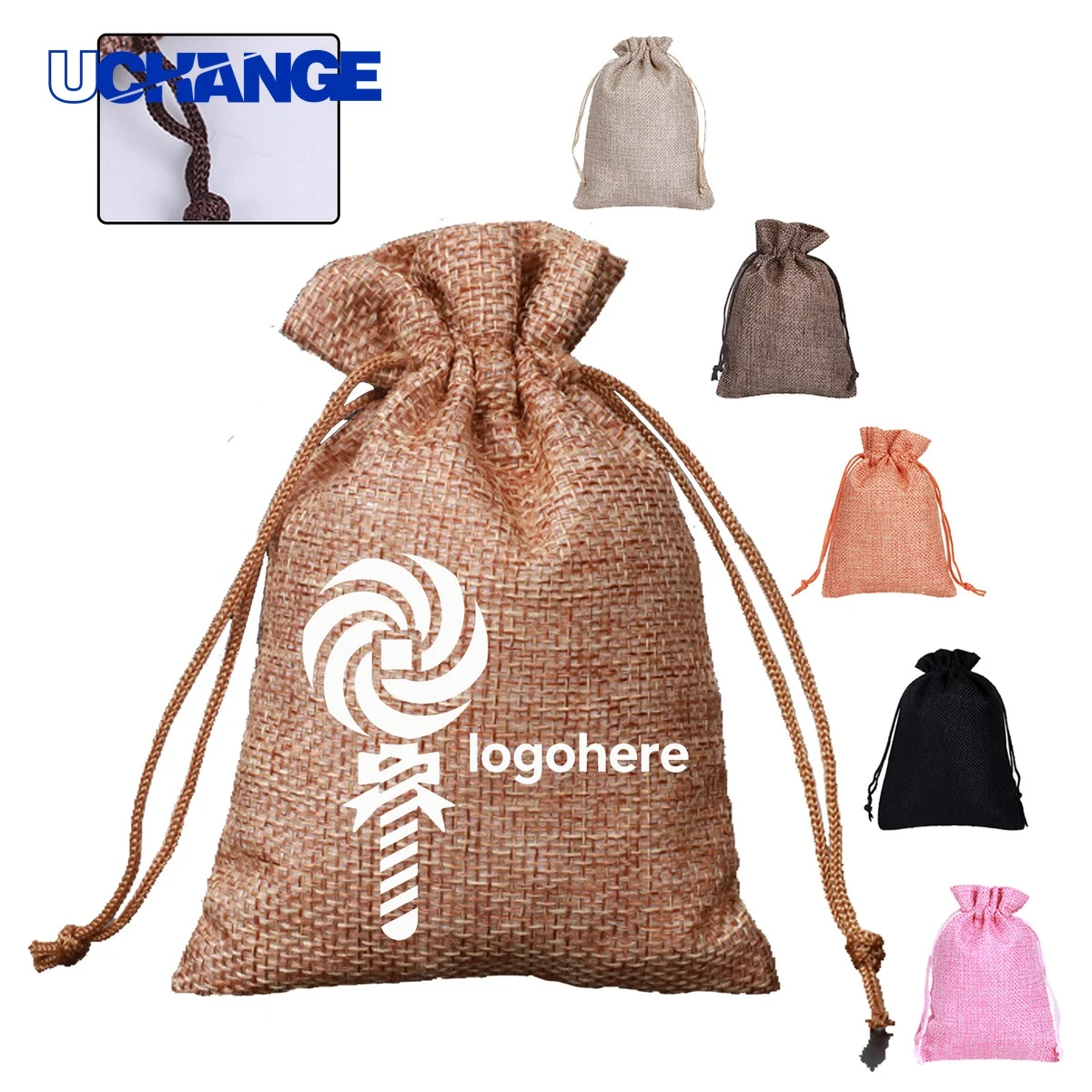Custom Logo Confection Gift Sack 1