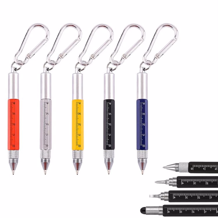 6-in-1 Carabiner Multitool Pen