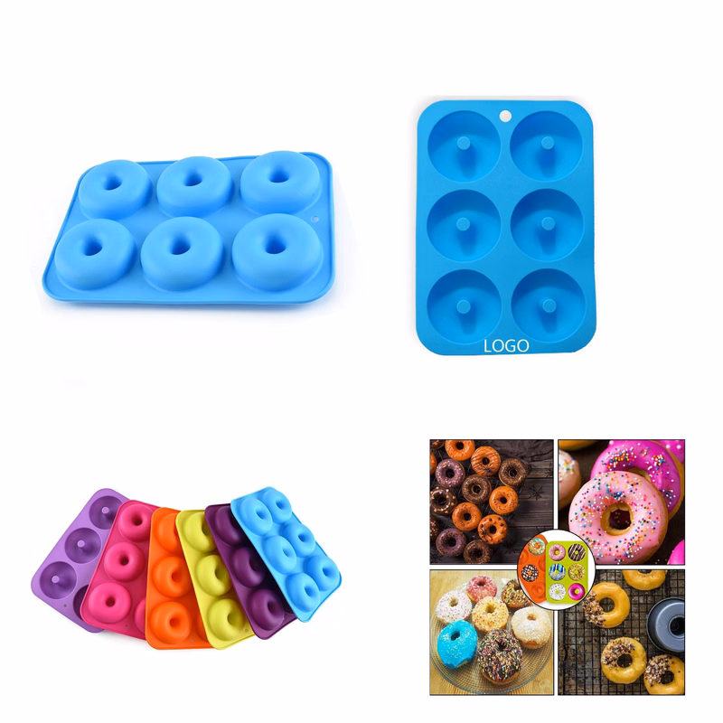 Multicolor Silicone Donut Mold