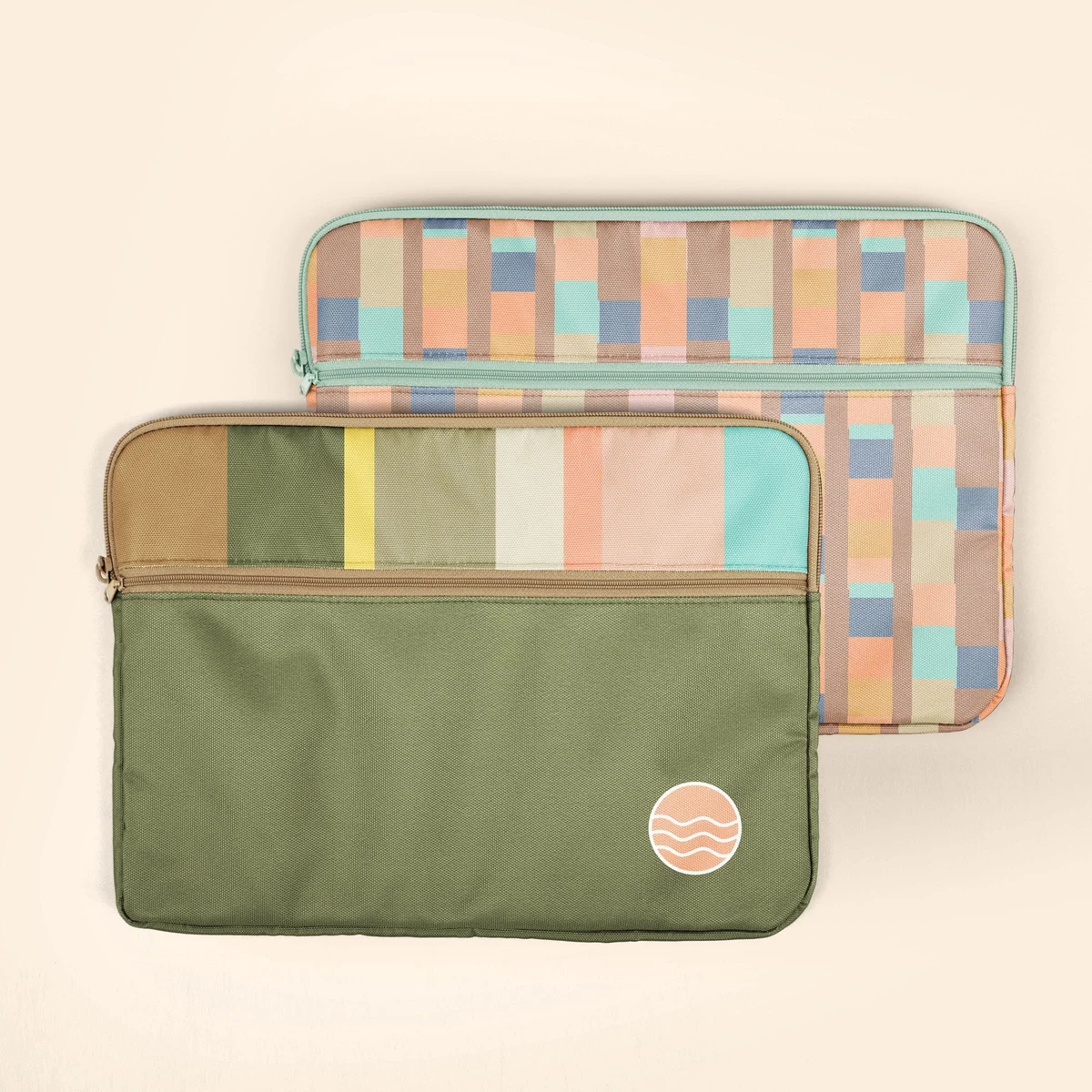 ZIPPERED POCKET LAPTOP SLEEVES - 4CP POLY - SMALL - 13" 1
