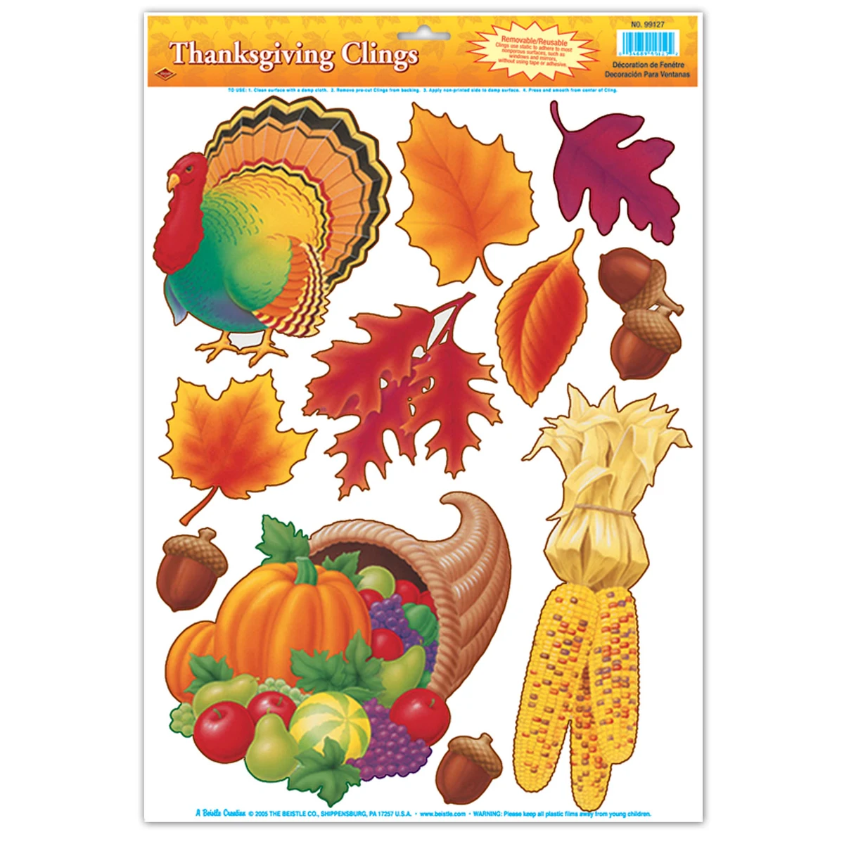 Thanksgiving Clings 1