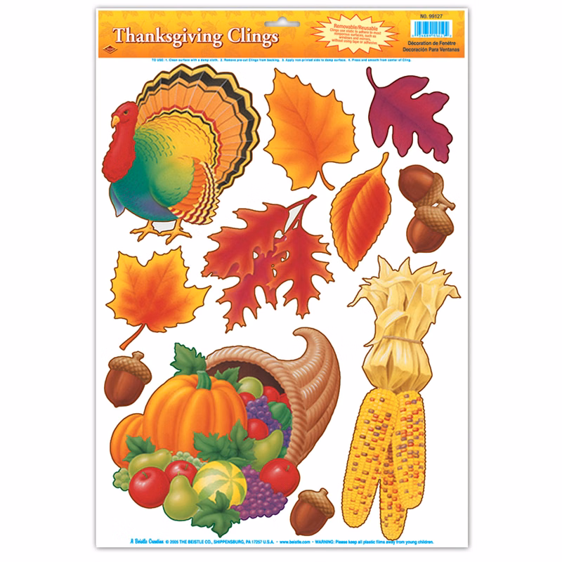 Thanksgiving Clings