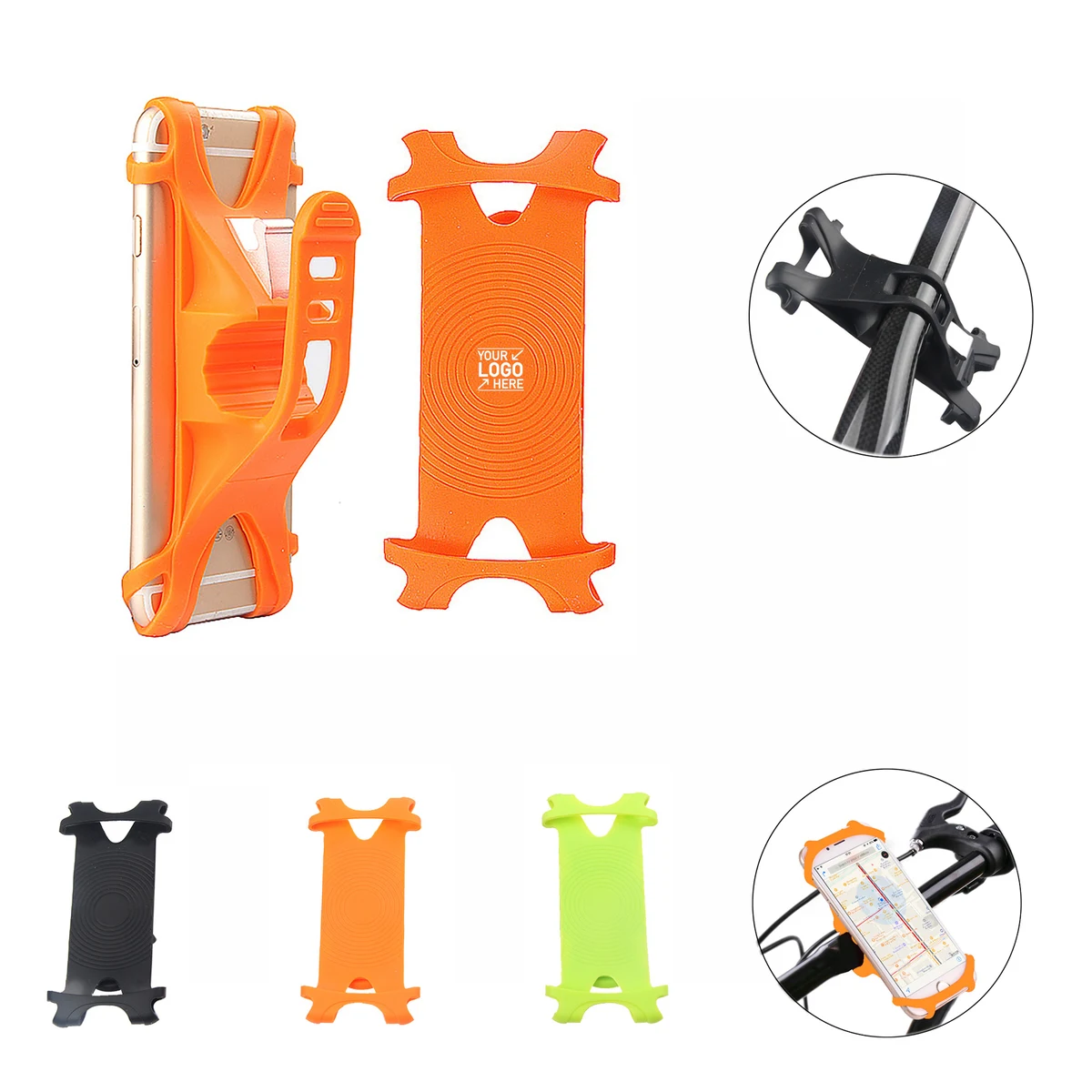 Bicycle Silicone Mobile Phone Holder 1