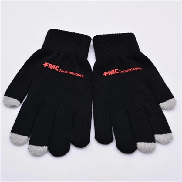 Knit Touchscreen Gloves 1