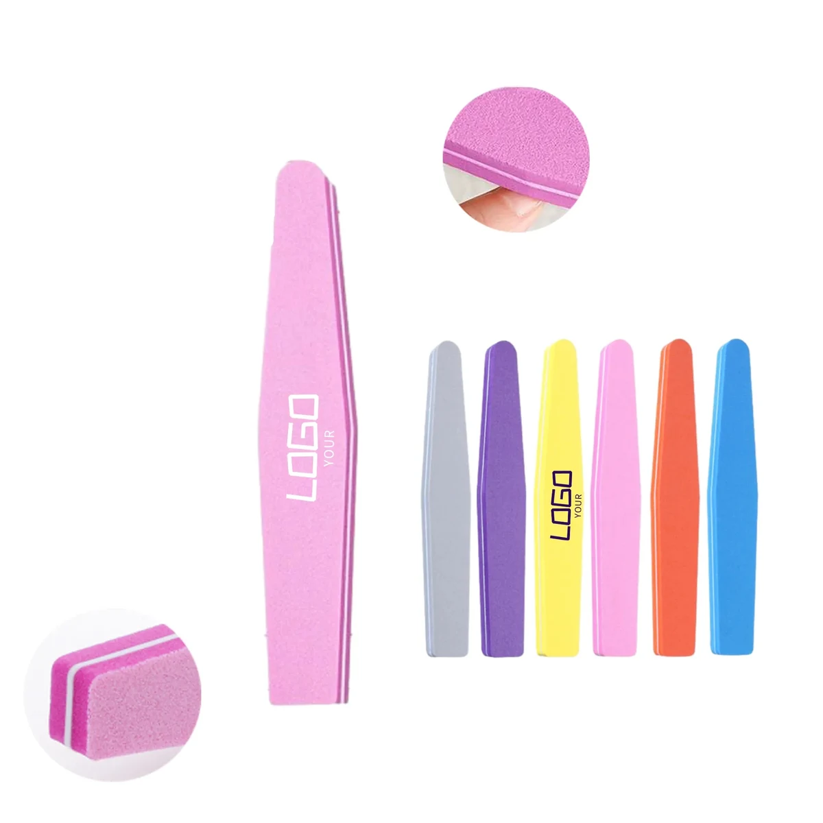 Sanding Block Buffing File Sponge Nail 1