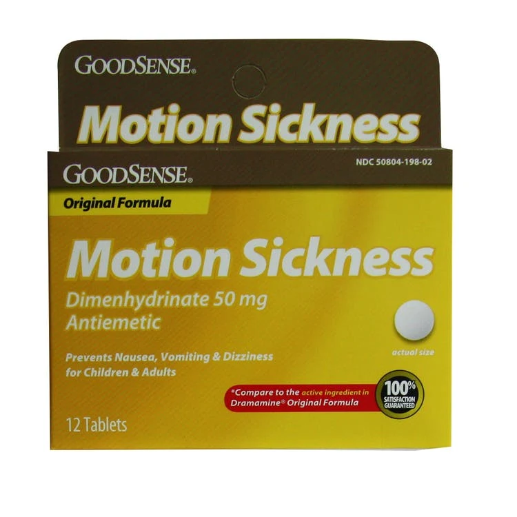 GoodSense Motion Sickness Tablets 12-Count 1
