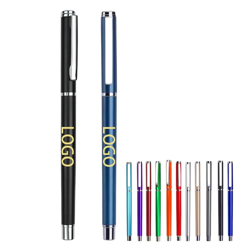 Capped Liquid Ink Rolling Ball Pens 1