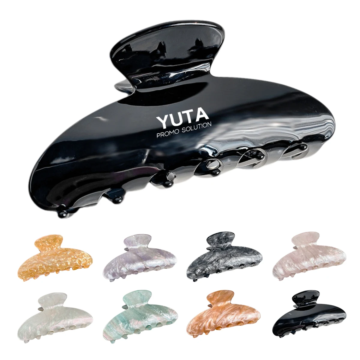 Acrylic Women Large Claw Hair Clip 1