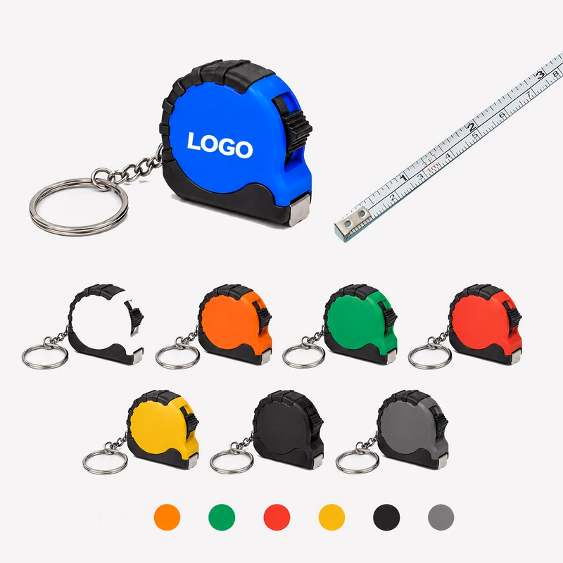 Mini Retractable Key Ring Tape Measure