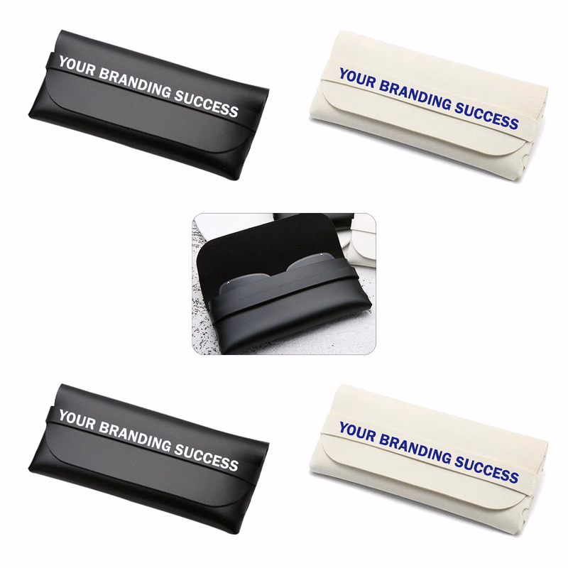 MOQ400 PVC Material Eyeglass Case