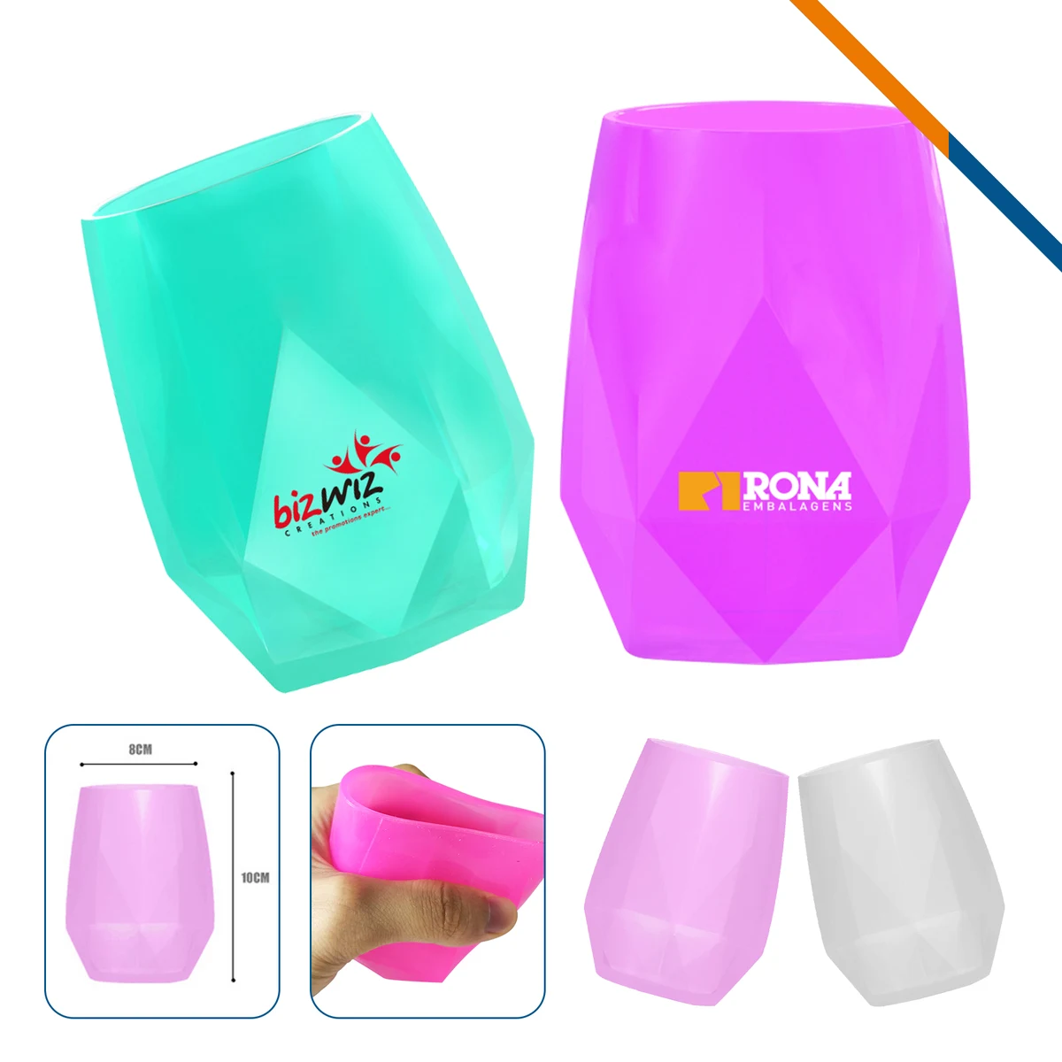 Coconut Silicone Glass 1