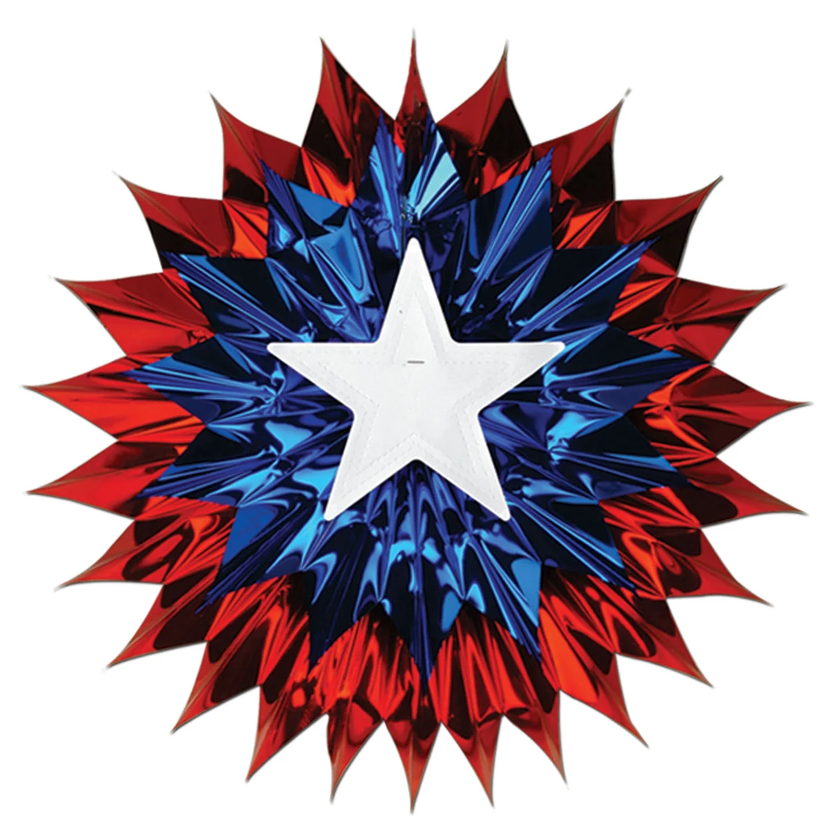 Patriotic Fan Burst 1