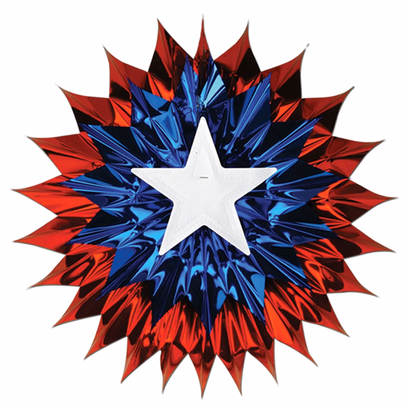 Patriotic Fan Burst