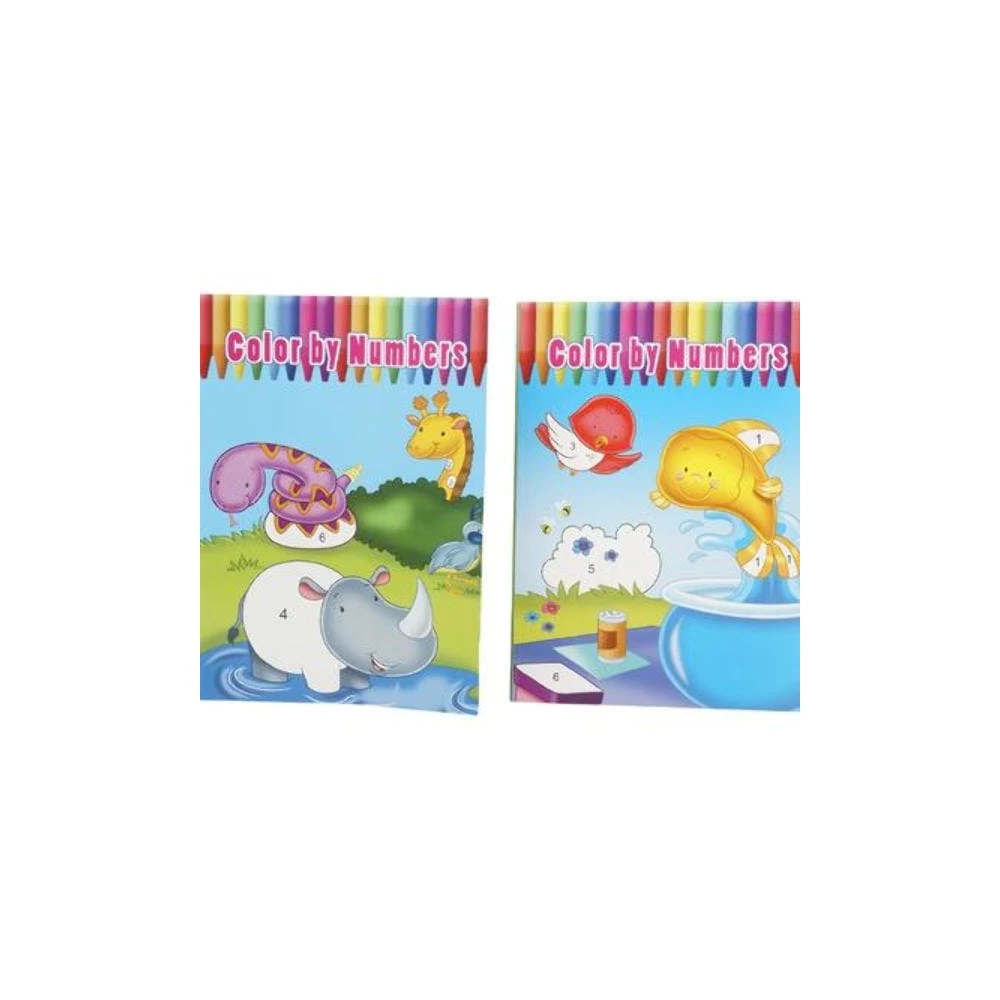 Color By Number Books - Assorted 1