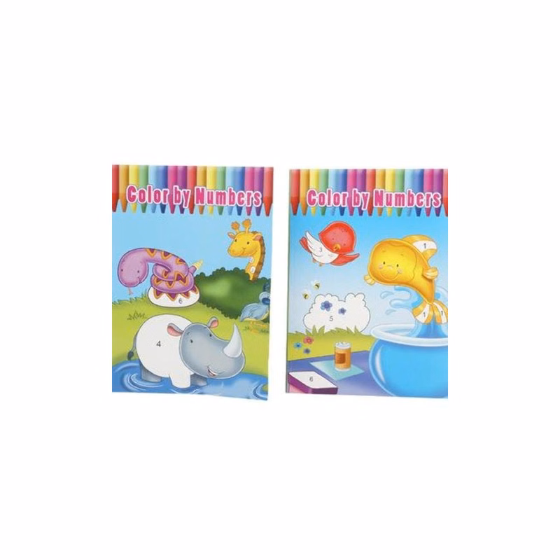 Color By Number Books - Assorted