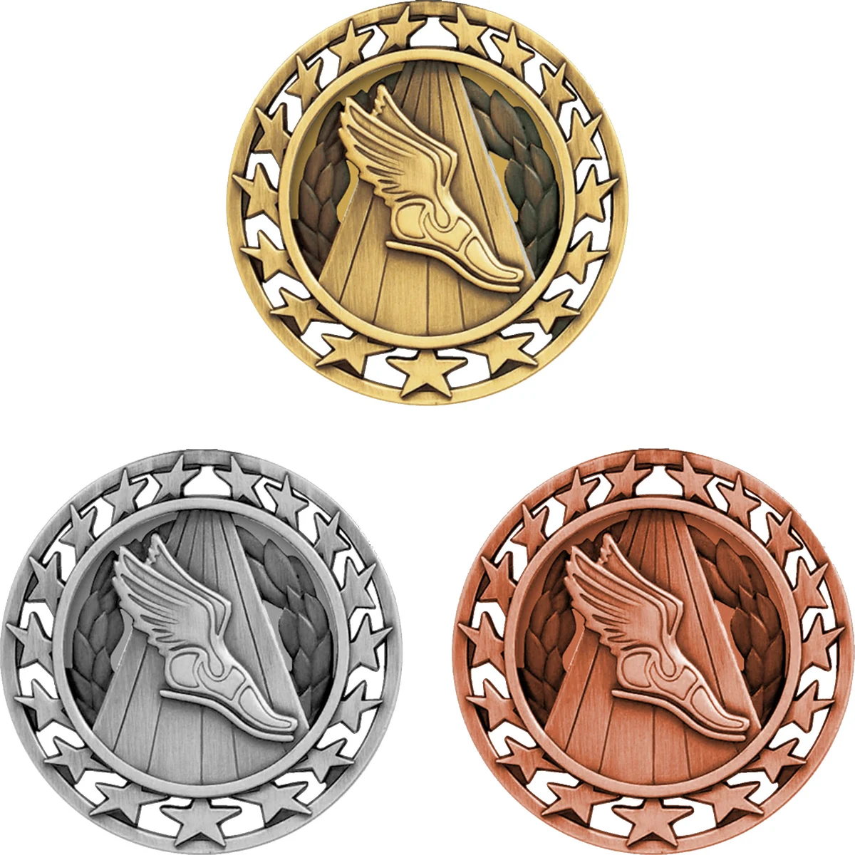 Stock Star Sports Medals: Track 1