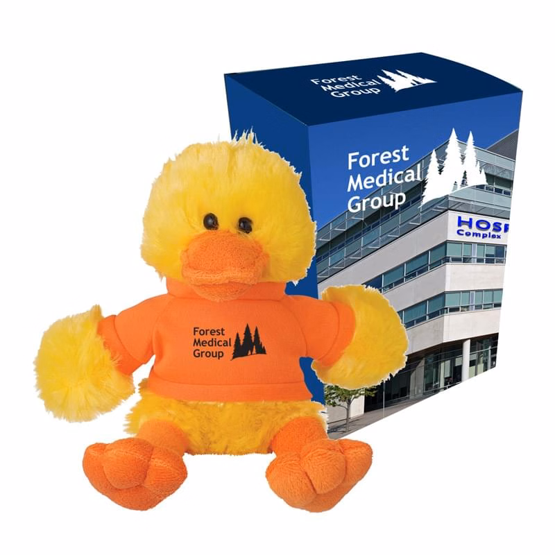 6" Delightful Duck With Custom Box